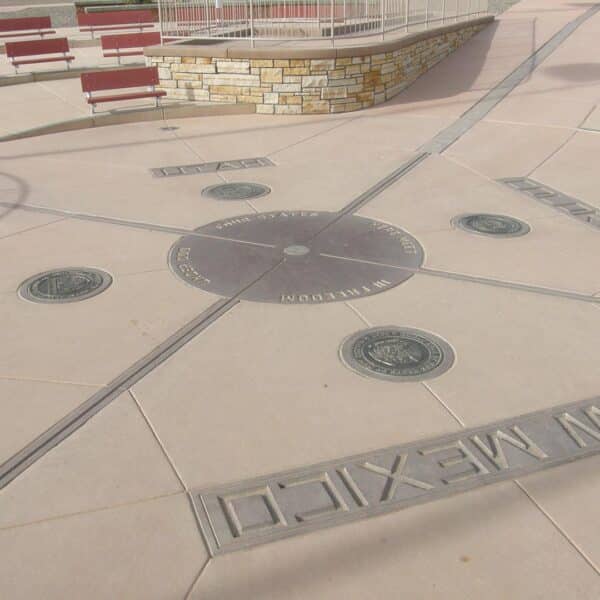 Four Corners Monument — Where you can be in four places at once