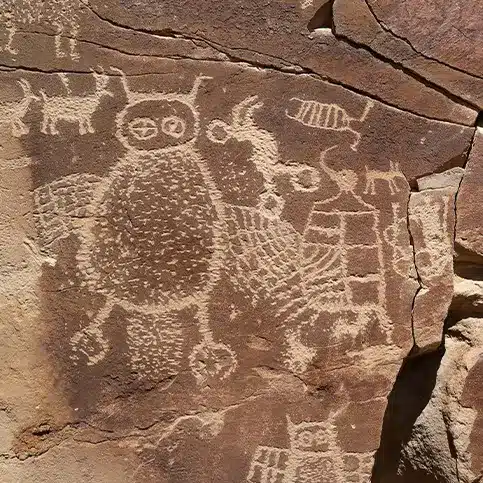 Photo of Petroglyphs in the Four Corners Region